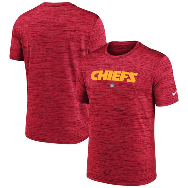 Men's Kansas City Chiefs Red Velocity Performance T-Shirt